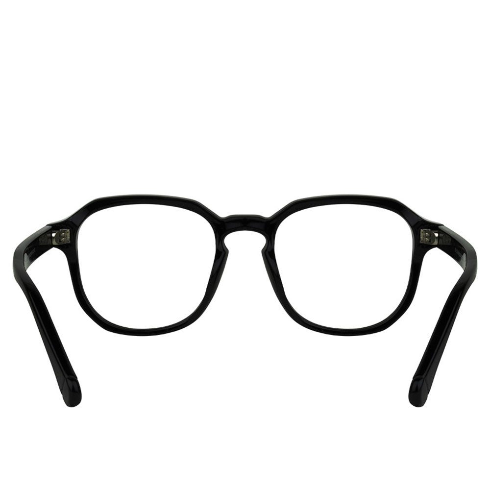 Black Rectangle Medium Eyeglass Frame